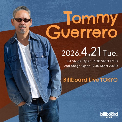 Tommy Guerrero　ビルボードライブ東京
